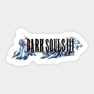 Dark Fantasy III- Ashes of Ariandel Sticker